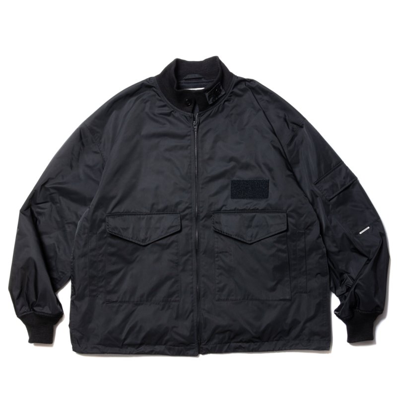 画像1: COOTIE PRODUCTIONS/Memory Polyester Twill WEP Jacket（Black）［WEPジャケット-23秋冬］