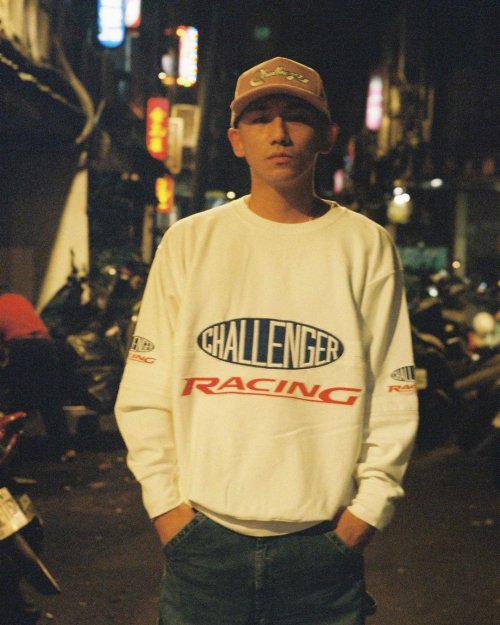 他の写真3: CHALLENGER/CMC RACING SWEAT（WHITE）［クルーネックスウェット-23秋冬］