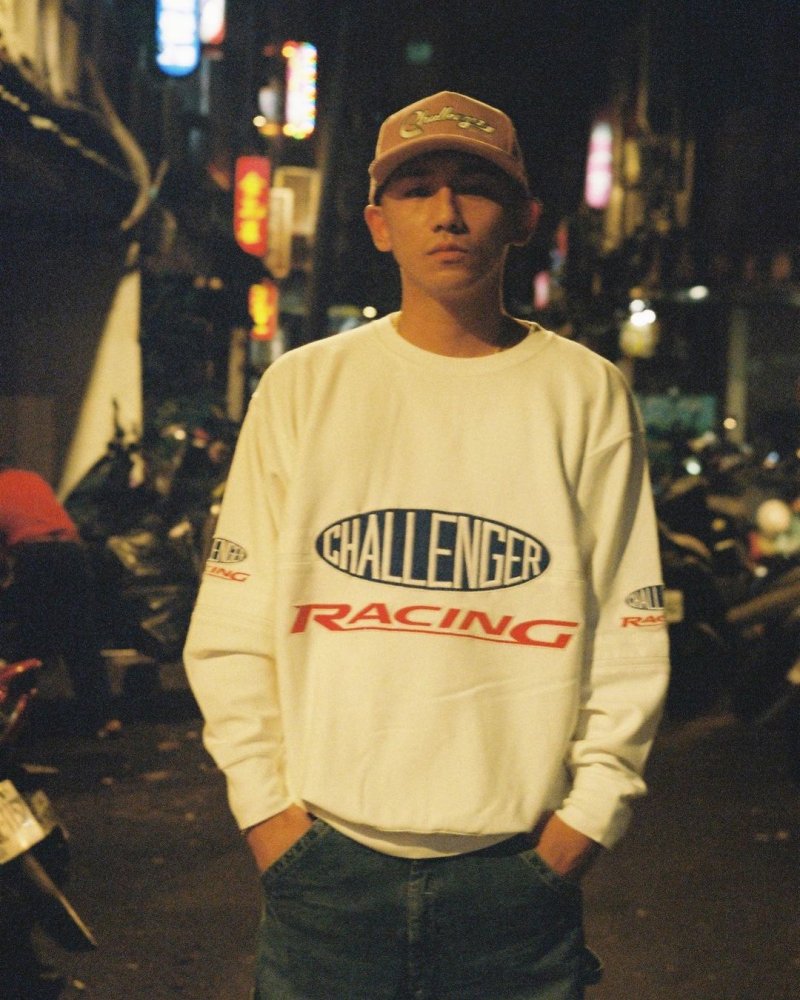 画像3: CHALLENGER/CMC RACING SWEAT（WHITE）［クルーネックスウェット-23秋冬］