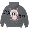 COOTIE PRODUCTIONS/Open End Yarn Sweat Hoodie（JESUS）（Black）［スウェットフーディー-23秋冬］