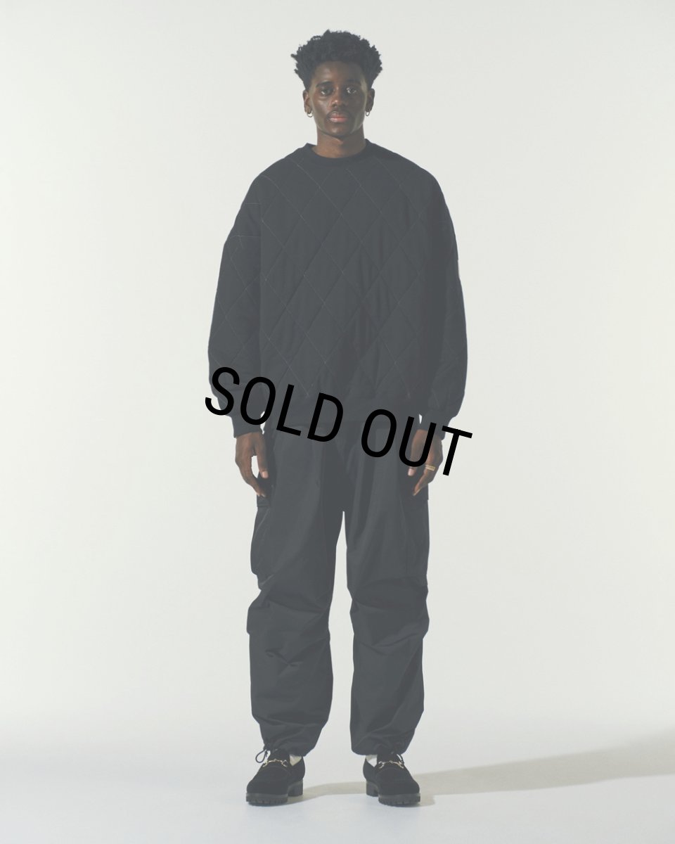 画像6: COOTIE PRODUCTIONS/Memory Polyester Twill Error Fit Cargo Easy Pants（Black）［エラーフィットカーゴイージーパンツ-23秋冬］ (6)