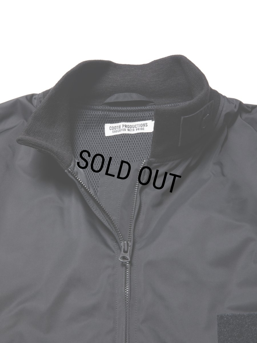 画像4: COOTIE PRODUCTIONS/Memory Polyester Twill WEP Jacket（Black）［WEPジャケット-23秋冬］ (4)