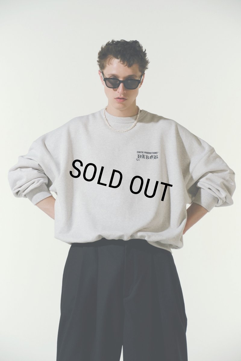画像5: COOTIE PRODUCTIONS/Open End Yarn Sweat Crew（JESUS）（Oatmeal）［スウェットクルー-23秋冬］ (5)