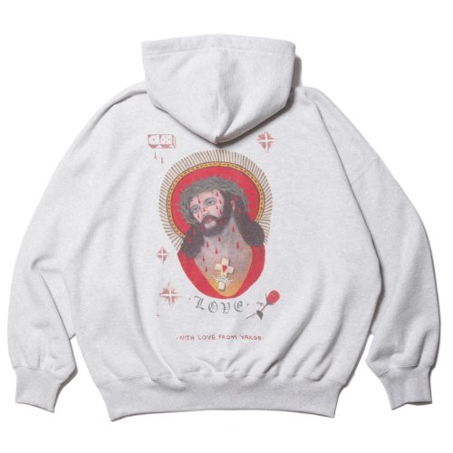 他の写真2: COOTIE PRODUCTIONS/Open End Yarn Sweat Hoodie（JESUS）（Oatmeal）［スウェットフーディー-23秋冬］