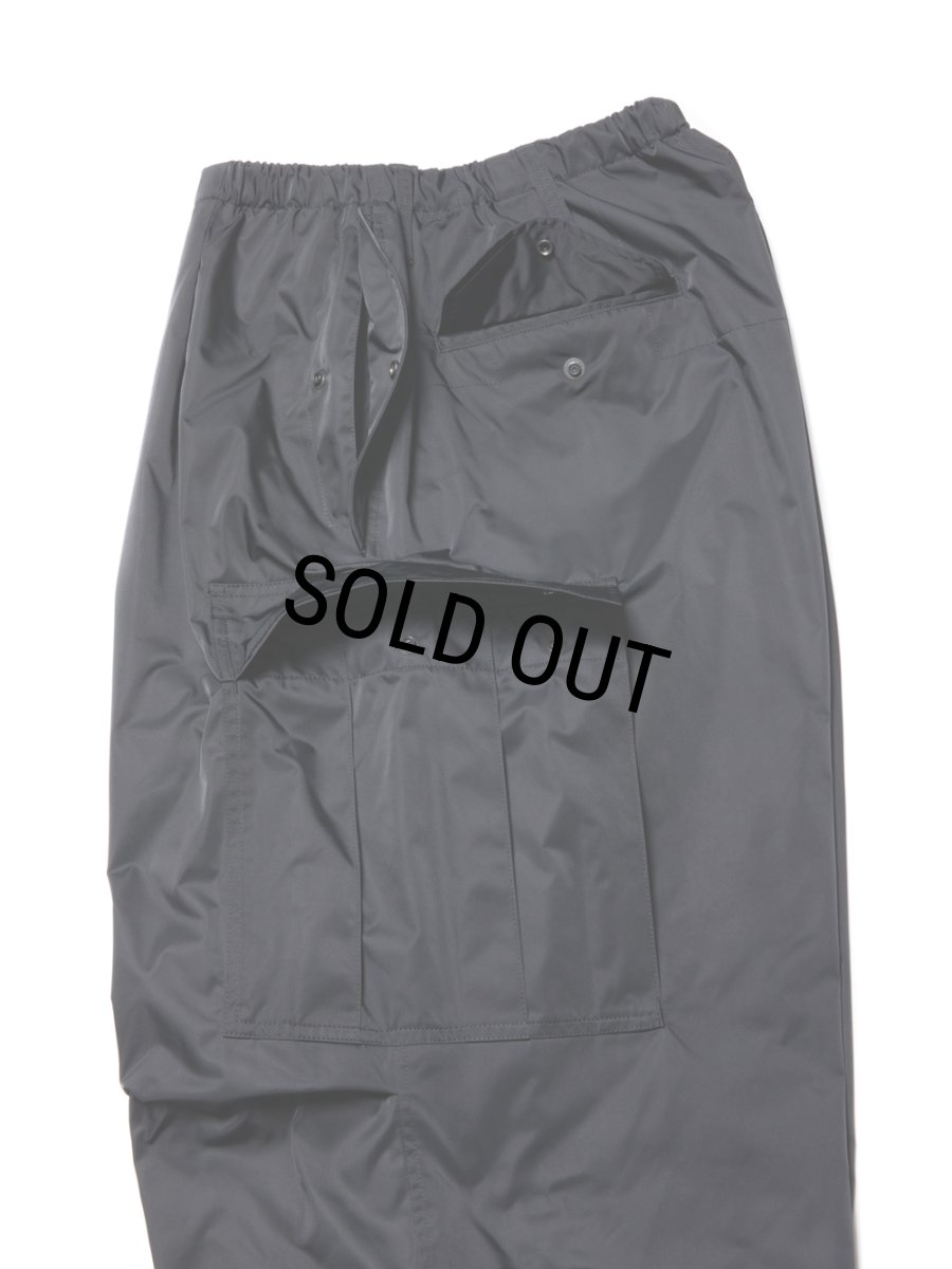 画像3: COOTIE PRODUCTIONS/Memory Polyester Twill Error Fit Cargo Easy Pants（Black）［エラーフィットカーゴイージーパンツ-23秋冬］ (3)