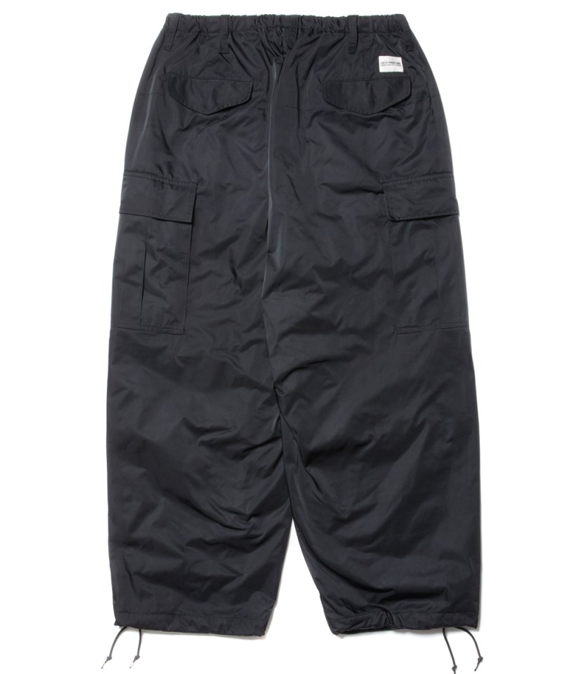 画像2: COOTIE PRODUCTIONS/Memory Polyester Twill Error Fit Cargo Easy Pants（Black）［エラーフィットカーゴイージーパンツ-23秋冬］