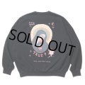 COOTIE PRODUCTIONS/Open End Yarn Sweat Crew（MARY）（Black）［スウェットクルー-23秋冬］