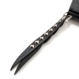 画像3: CALEE/PLANE LEATHER MULTI WALLET＜STUDS CHARM＞（BLACK）［マルチウォレット-24秋冬］