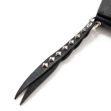 画像3: CALEE/PLANE LEATHER MULTI WALLET ＜STUDS CHARM＞（BLACK）［マルチウォレットwithスタッズチャーム-25春夏］ (3)