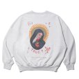 画像1: COOTIE PRODUCTIONS/Open End Yarn Sweat Crew（MARY）（Oatmeal）［スウェットクルー-23秋冬］ (1)