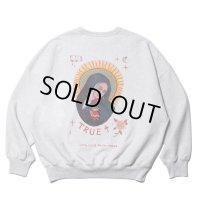 COOTIE PRODUCTIONS/Open End Yarn Sweat Crew（MARY）（Oatmeal）［スウェットクルー-23秋冬］