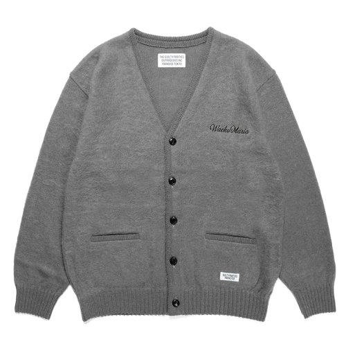 他の写真1: WACKO MARIA/MOHAIR KNIT CARDIGAN（GRAY）［モヘアカーディガン-23秋冬］