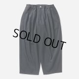 TIGHTBOOTH/WOOL BAGGY SLACKS（Black） 【20%OFF】［ウールバギースラックス-23秋冬］
