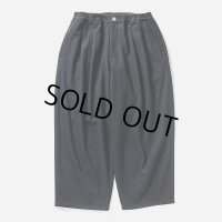 TIGHTBOOTH/WOOL BAGGY SLACKS（Black） 【20%OFF】［ウールバギースラックス-23秋冬］