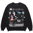 画像1: WACKO MARIA/世界平和プロジェクト / SWEAT SHIRT（BLACK）［クルーネックスウェット-23秋冬］ (1)