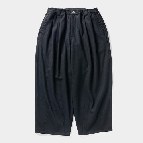 他の写真1: TIGHTBOOTH/WOOL BAGGY SLACKS（Black） 【20%OFF】［ウールバギースラックス-23秋冬］