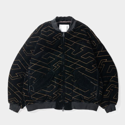 他の写真1: TIGHTBOOTH/T QUILT VELVETEEN JKT（Black） 【30%OFF】［キルトベルベッティーンJKT-23秋冬］