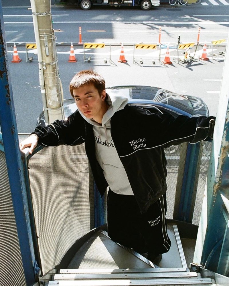 画像3: WACKO MARIA/VELVET TRACK JACKET（BLACK）［ベルベットトラックJKT-23秋冬］