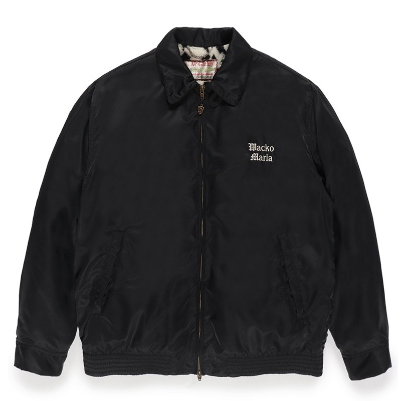 画像1: WACKO MARIA/MCGREGOR / NYLON ANTI-FREEZE JACKET（BLACK）［ナイロンアンチフリーズJKT-23秋冬］