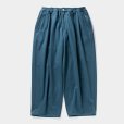 画像1: 【30%OFF】TIGHTBOOTH/WOOL BAGGY SLACKS（Dark Blue）［ウールバギースラックス-23秋冬］ (1)