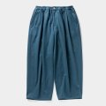 【40%OFF】TIGHTBOOTH/WOOL BAGGY SLACKS（Dark Blue）［ウールバギースラックス-23秋冬］