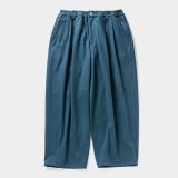 【30%OFF】TIGHTBOOTH/WOOL BAGGY SLACKS（Dark Blue）［ウールバギースラックス-23秋冬］