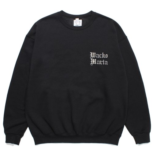 他の写真1: WACKO MARIA/世界平和プロジェクト / SWEAT SHIRT（BLACK）［クルーネックスウェット-23秋冬］