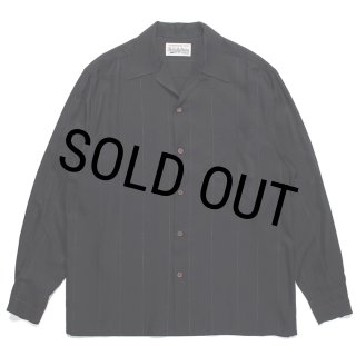 40s〜GAME AND LAKE オープンカラー　ウールシャツ　カスリ 40s GAME AND LAKE オープンカラー ウールシャツ カスリ