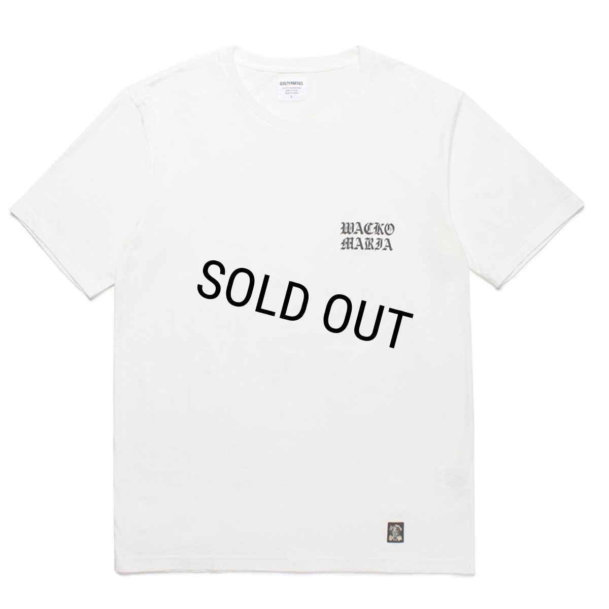 画像1: WACKO MARIA/STANDARD T-SHIRT（WHITE）［プリントT-23秋冬］ (1)
