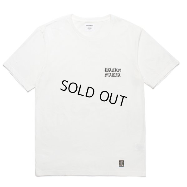 画像1: WACKO MARIA/STANDARD T-SHIRT（WHITE）［プリントT-23秋冬］