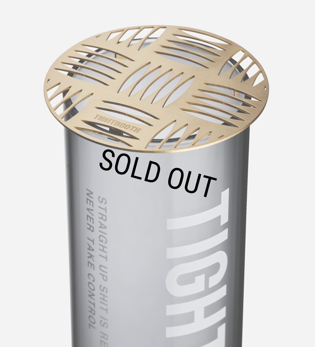 画像3: TIGHTBOOTH/GLASS INCENSE HOLDER（Clear Black）［インセンスホルダー-23秋冬］ (3)