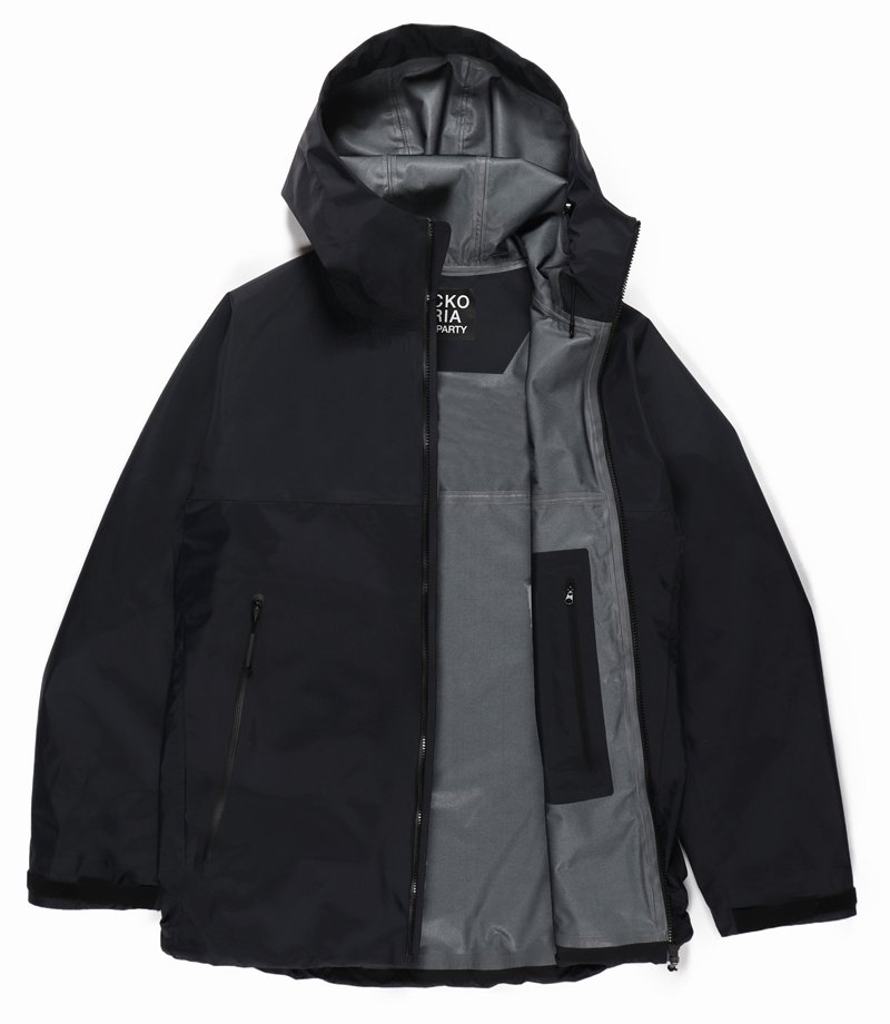 画像2: WACKO MARIA/3LAYER MOUNTAIN PARKA（BLACK）［3レイヤーマウンテンパーカー-23秋冬］