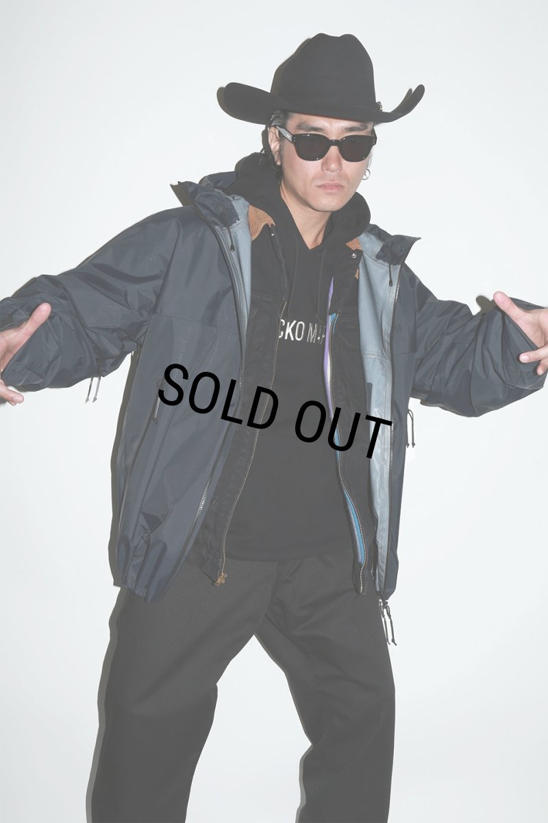 画像3: WACKO MARIA/3LAYER MOUNTAIN PARKA（BLACK）［3レイヤーマウンテンパーカー-23秋冬］ (3)