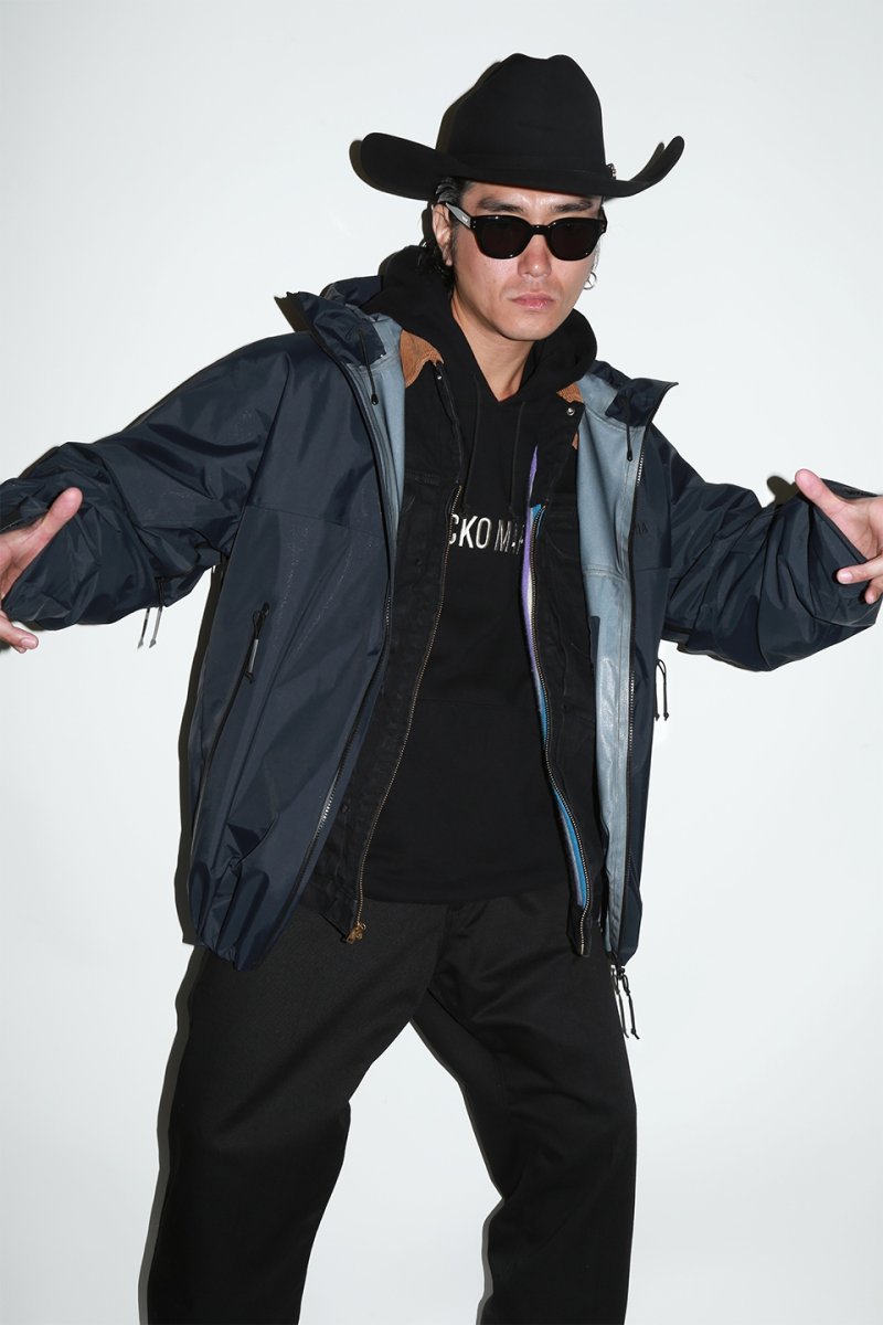 画像3: WACKO MARIA/3LAYER MOUNTAIN PARKA（BLACK）［3レイヤーマウンテンパーカー-23秋冬］