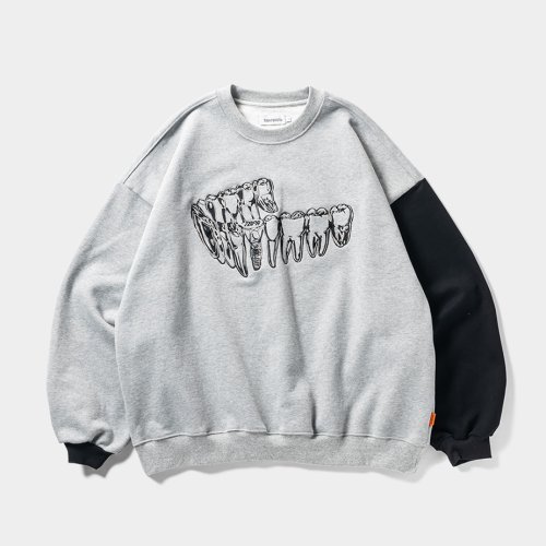 他の写真1: TIGHTBOOTH/IMPLANT CREW SWEAT（Gray） 【30%OFF】［クルースウェット-23秋冬］