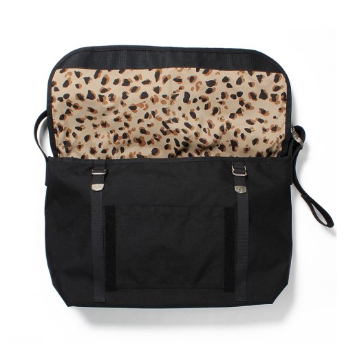 他の写真2: WACKO MARIA/SPEAK EASY / MESSENGER BAG（BLACK/LEOPARD）［メッセンジャーバッグ-23秋冬］