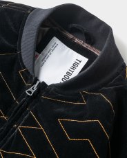 画像3: TIGHTBOOTH/T QUILT VELVETEEN JKT（Black） 【30%OFF】［キルトベルベッティーンJKT-23秋冬］ (3)