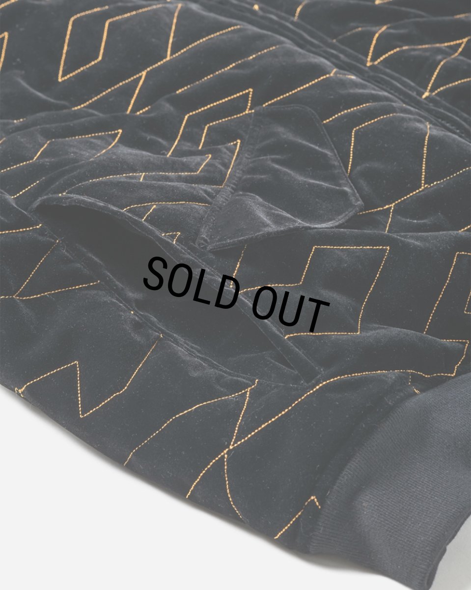 画像5: TIGHTBOOTH/T QUILT VELVETEEN JKT（Black） 【30%OFF】［キルトベルベッティーンJKT-23秋冬］ (5)
