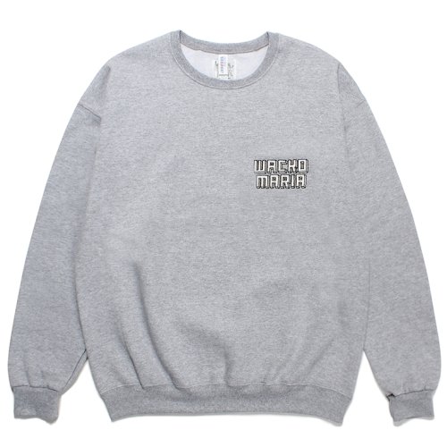 他の写真1: WACKO MARIA/世界平和プロジェクト / SWEAT SHIRT（GRAY）［クルーネックスウェット-23秋冬］