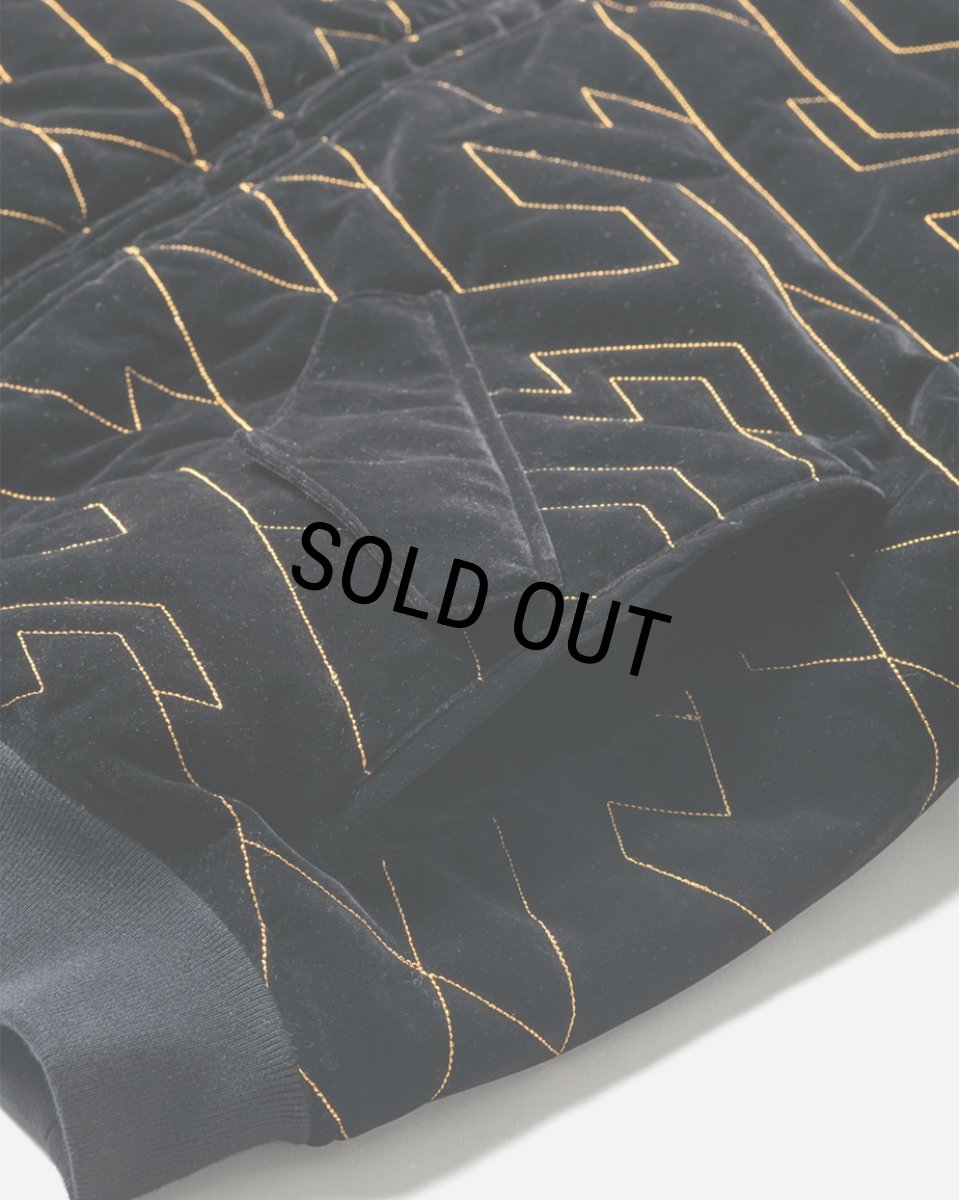 画像4: TIGHTBOOTH/T QUILT VELVETEEN JKT（Black） 【30%OFF】［キルトベルベッティーンJKT-23秋冬］ (4)