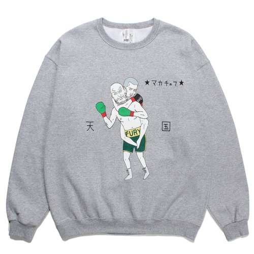 他の写真1: WACKO MARIA/世界平和プロジェクト / SWEAT SHIRT（GRAY）［クルーネックスウェット-23秋冬］