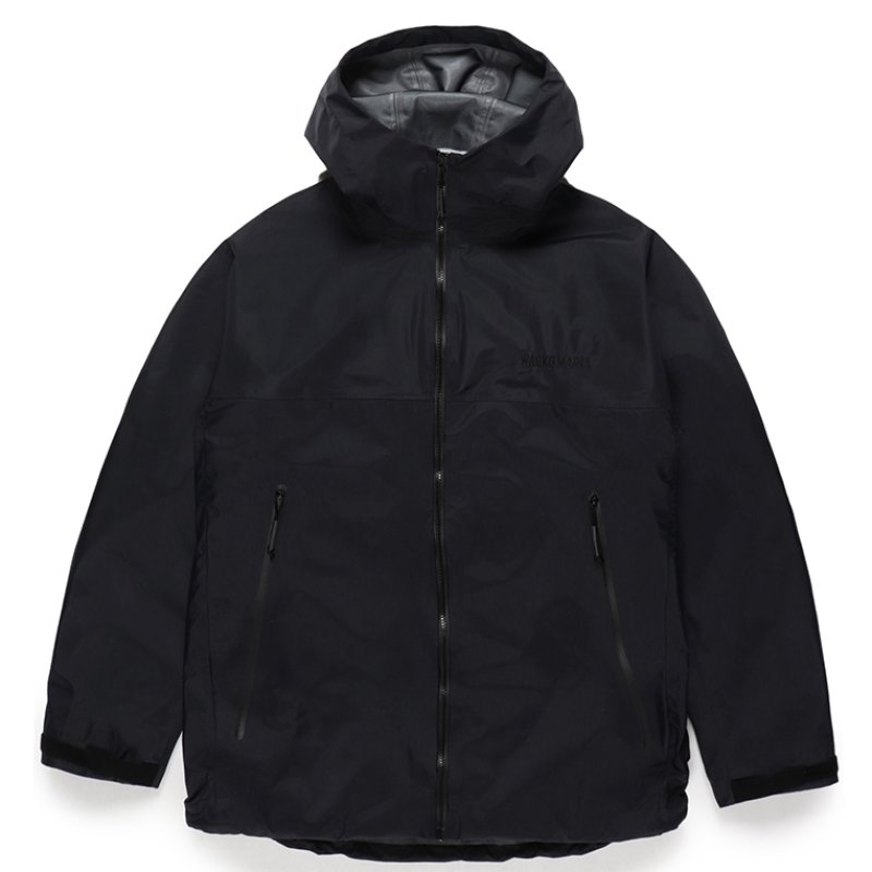 画像1: WACKO MARIA/3LAYER MOUNTAIN PARKA（BLACK）［3レイヤーマウンテンパーカー-23秋冬］