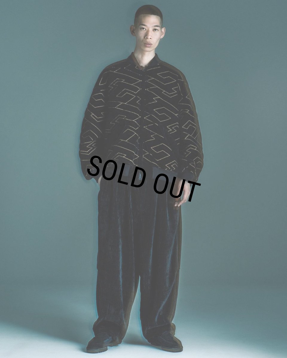 画像10: TIGHTBOOTH/T QUILT VELVETEEN JKT（Black） 【30%OFF】［キルトベルベッティーンJKT-23秋冬］ (10)