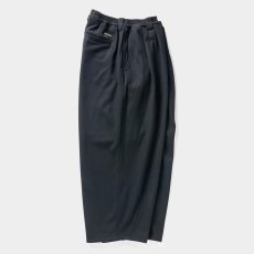 画像2: TIGHTBOOTH/WOOL BAGGY SLACKS（Black） 【20%OFF】［ウールバギースラックス-23秋冬］ (2)