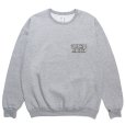 画像2: WACKO MARIA/世界平和プロジェクト / SWEAT SHIRT（GRAY）［クルーネックスウェット-23秋冬］ (2)