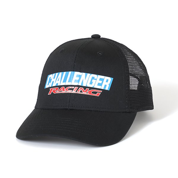 画像1: CHALLENGER/CMC RACING LOGO CAP（BLACK）［レーシングロゴキャップ-23秋冬］
