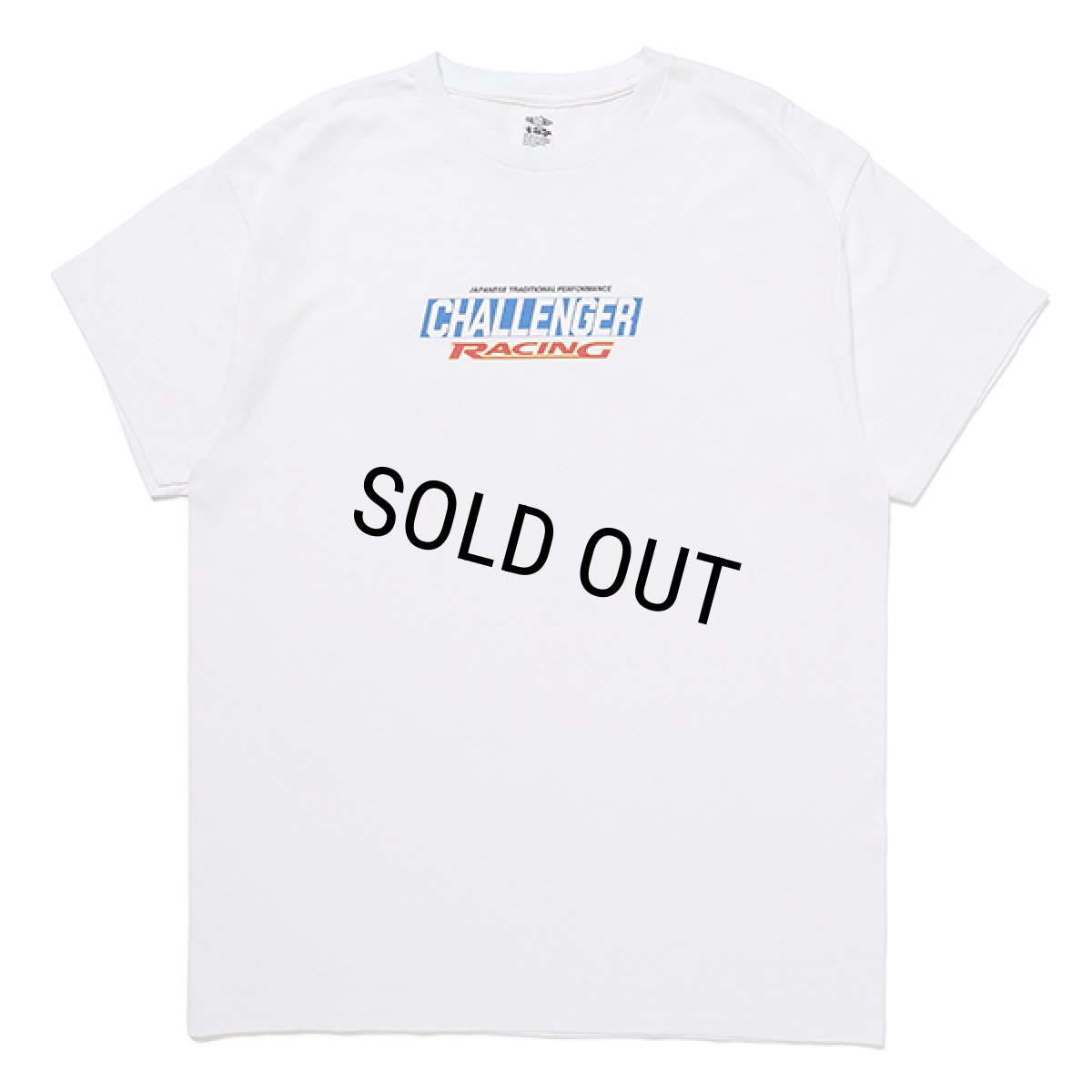 画像2: CHALLENGER/CMC RACING LOGO TEE（WHITE）［レーシングロゴT-23秋冬］ (2)