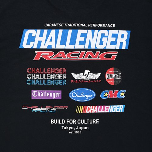 他の写真3: CHALLENGER/CMC RACING LOGO TEE（BLACK）［レーシングロゴT-23秋冬］