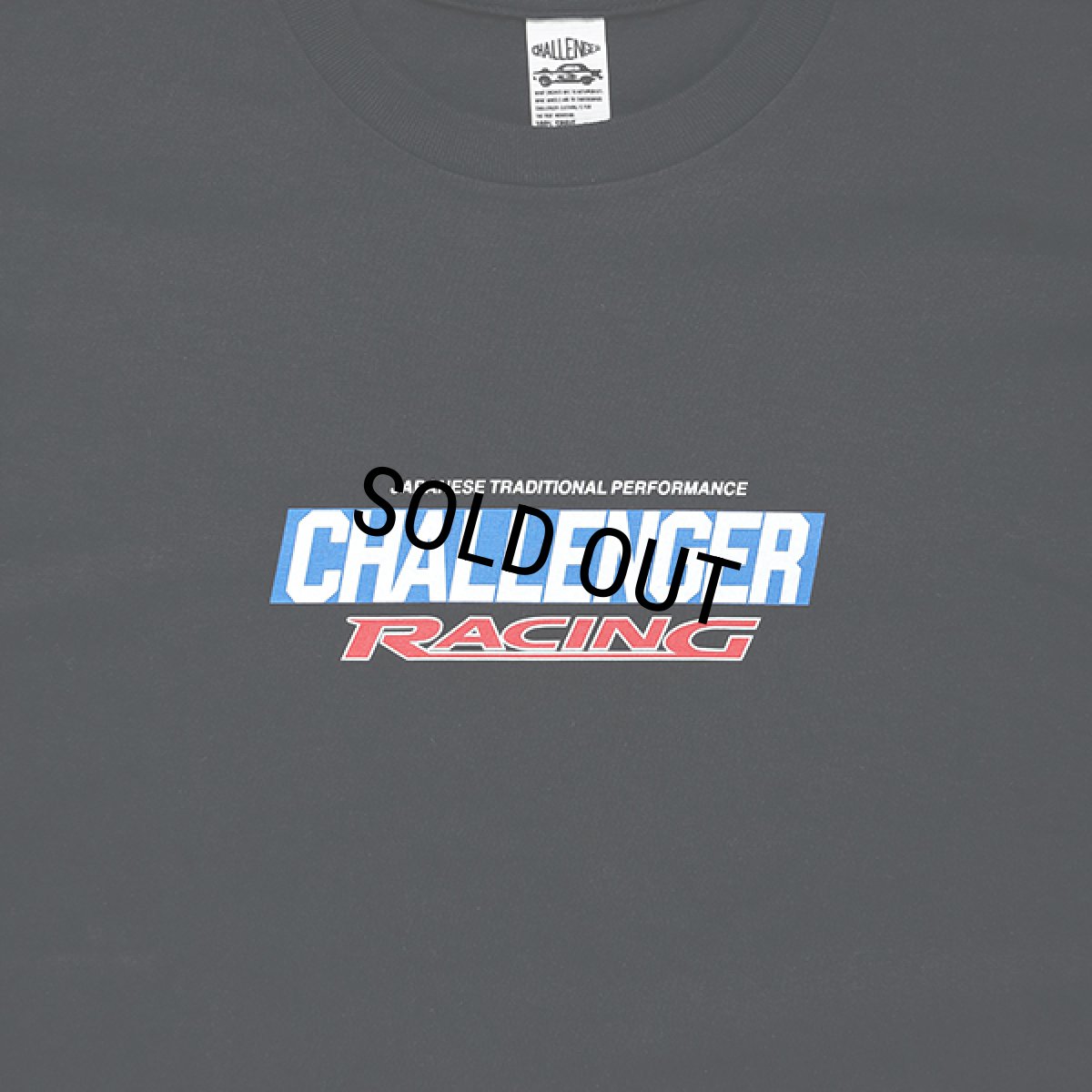 画像3: CHALLENGER/CMC RACING LOGO TEE（BLACK）［レーシングロゴT-23秋冬］ (3)