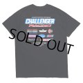 CHALLENGER/CMC RACING LOGO TEE（BLACK）［レーシングロゴT-23秋冬］